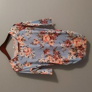 Pink Blush Maternity Shirt